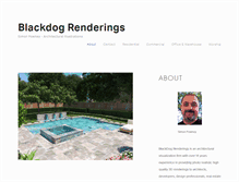 Tablet Screenshot of blackdogrenderings.com